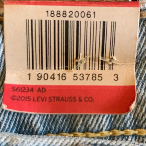 LEVIS 721 High Rise Skinny Jeans Size 28 - Picture 11 of 11